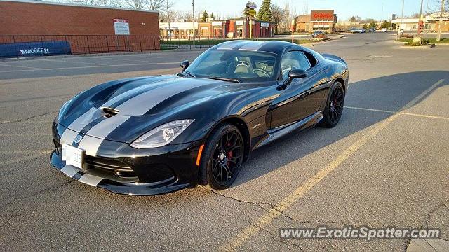 Dodge Viper spotted in St.Catharines, Canada