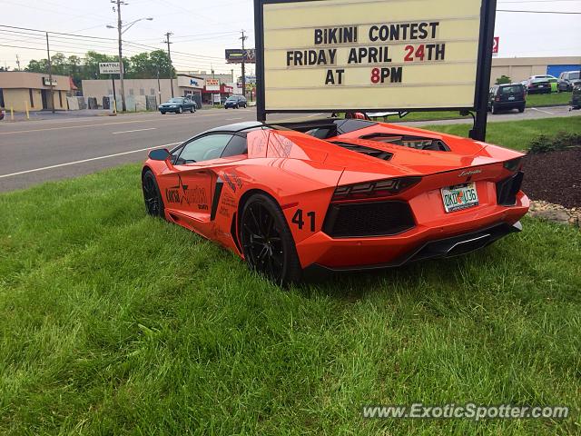 Lamborghini Aventador spotted in Knoxville, Tennessee