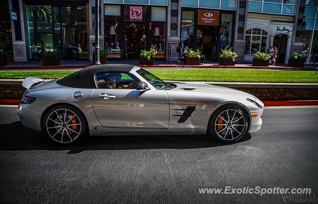 Mercedes SLS AMG spotted in San Jose, California