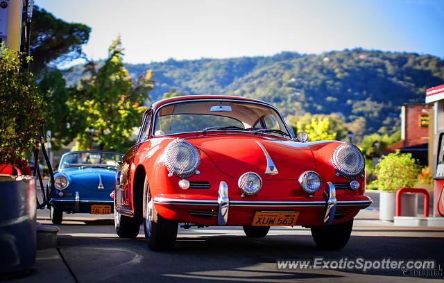 Porsche 356 spotted in Saratoga, California