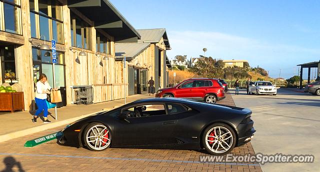 Lamborghini Huracan spotted in Malibu, California
