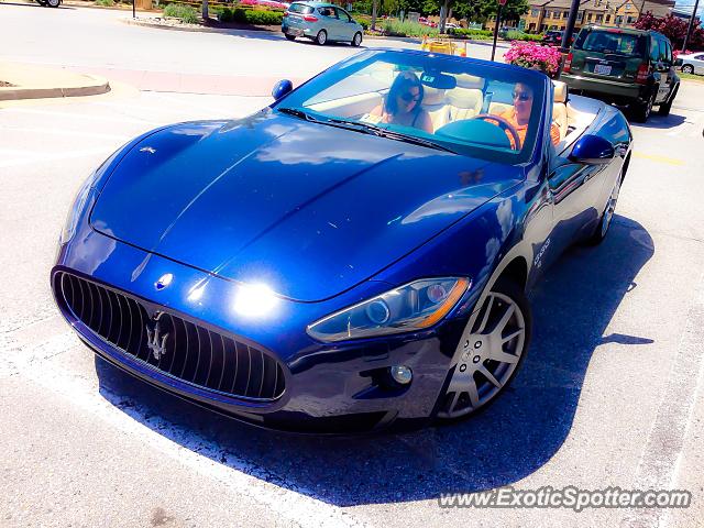 Maserati GranCabrio spotted in Rockville, Maryland