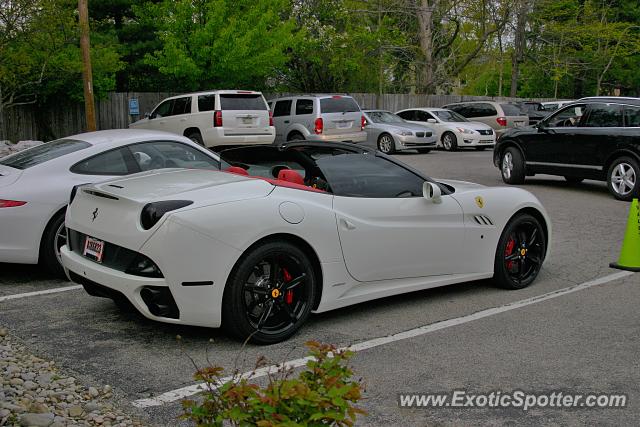 Ferrari California spotted in Cincinnati, Ohio