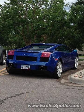 Lamborghini Gallardo spotted in Greenwood V, Colorado