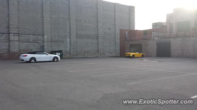 Lamborghini Gallardo spotted in Newark, New Jersey