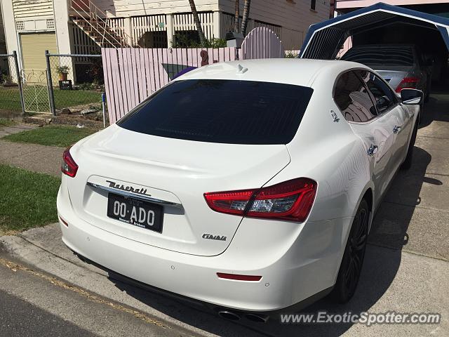 Maserati Ghibli spotted in Brisbane, Australia