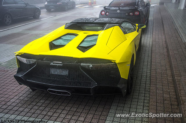 Lamborghini Aventador spotted in Genting Highland, Malaysia