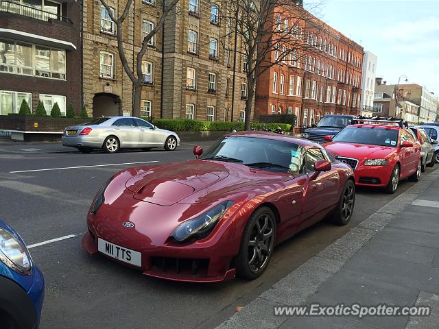 TVR Sagaris spotted in London, United Kingdom