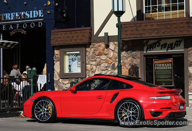 Porsche 911 Turbo spotted in Birmingham, Michigan