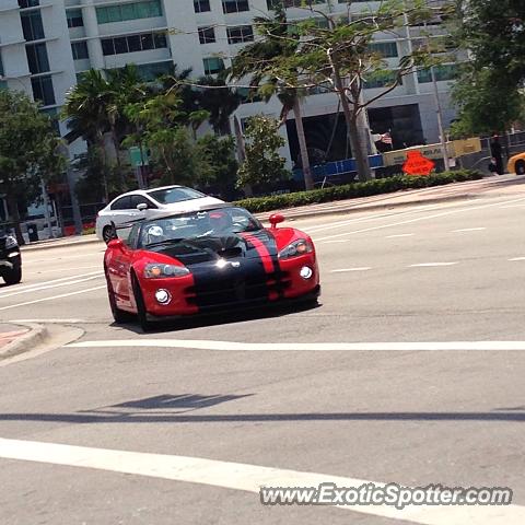 Dodge Viper spotted in Miami, Florida