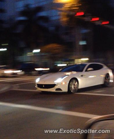 Ferrari FF spotted in Miami, Florida