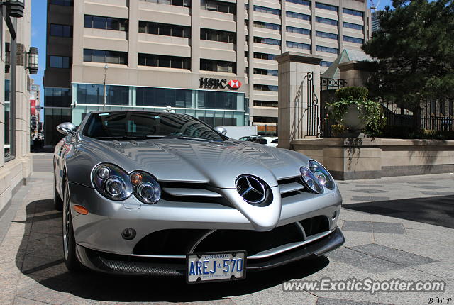Mercedes SLR spotted in Toronto, Canada