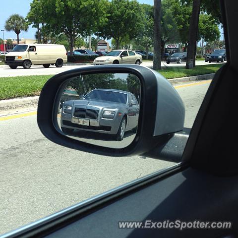 Rolls-Royce Ghost spotted in Fort lauderdale, Florida