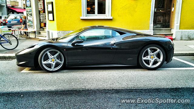 Ferrari 458 Italia spotted in Zurich, Switzerland