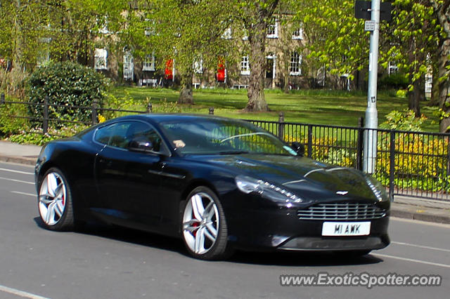 Aston Martin Virage spotted in Cambridge, United Kingdom