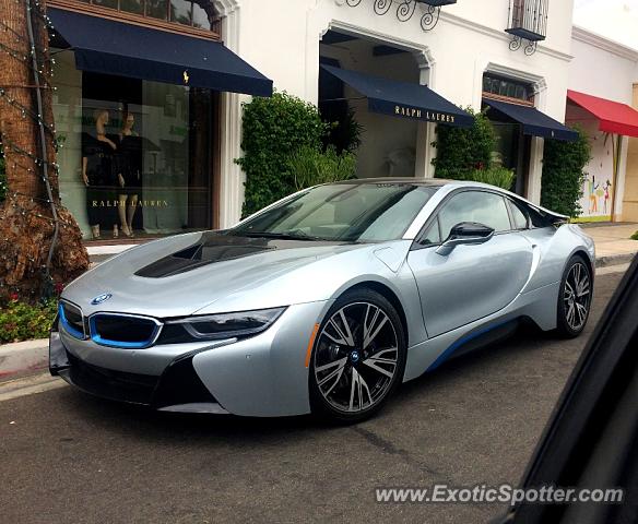BMW I8 spotted in Palm Springs, California