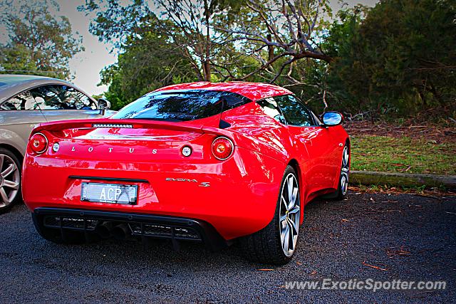 Lotus Evora spotted in Sydney, Australia