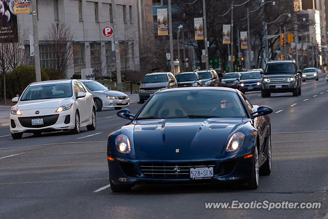 Ferrari 599GTB spotted in Toronto, Canada