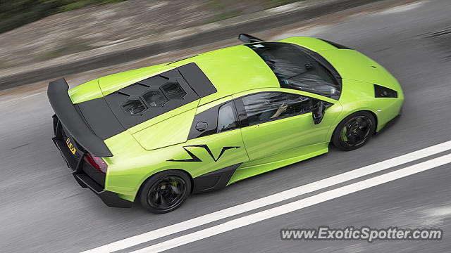 Lamborghini Murcielago spotted in Hong Kong, China