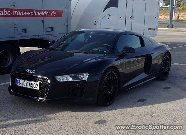 Audi R8 spotted in Faro, Portugal