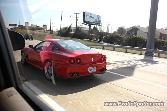 Ferrari 550 spotted in Dallas, Texas