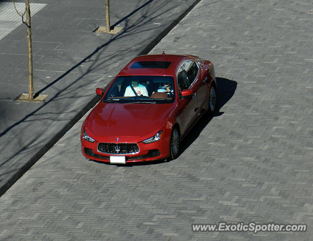 Maserati Ghibli spotted in Toronto, Canada