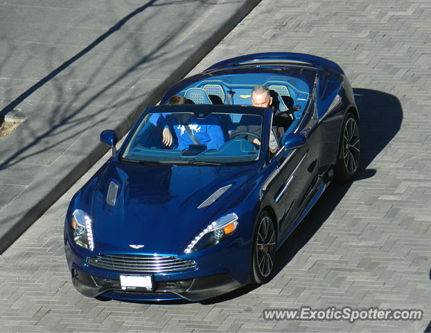 Aston Martin Vanquish spotted in Toronto, Canada