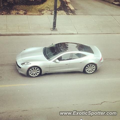 Fisker Karma spotted in Montreal, Canada