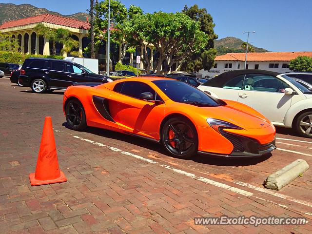 Mclaren 650S spotted in Malibu, California