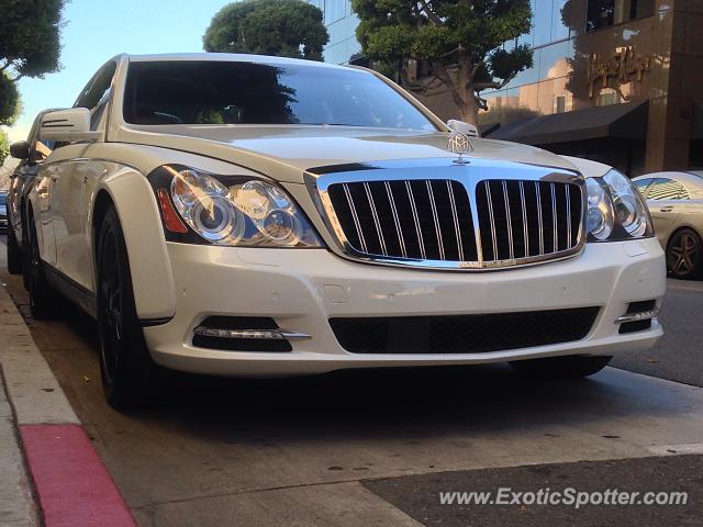 Mercedes Maybach spotted in Beverly Hills, California