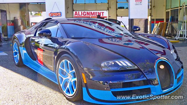 Bugatti Veyron spotted in Tarzana, California
