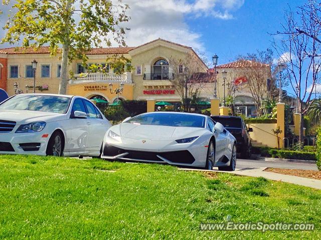 Lamborghini Huracan spotted in Calabasas, California
