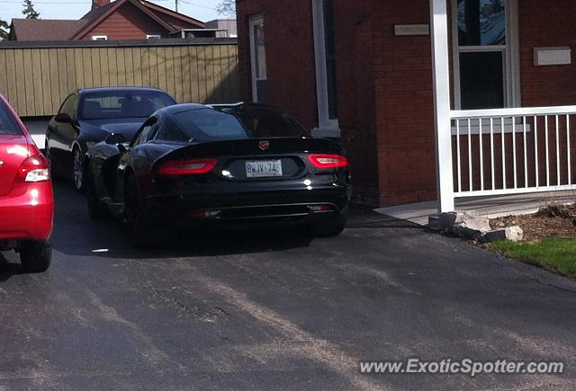 Dodge Viper spotted in Kitchener, Ont, Canada