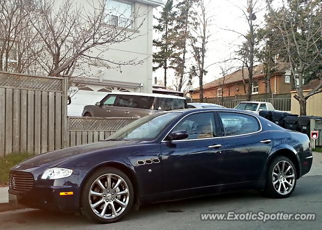 Maserati Quattroporte spotted in Toronto, Canada