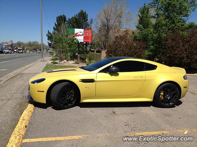 Aston Martin Vantage spotted in Wheatridge, Colorado