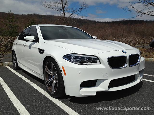 BMW M5 spotted in Center valley, Pennsylvania