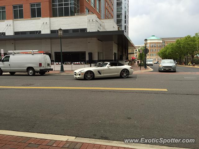 Mercedes SLS AMG spotted in Reston, Virginia