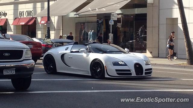 Bugatti Veyron spotted in Beverly Hills, California