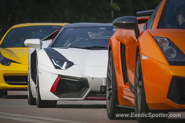 Lamborghini Aventador spotted in Hong Kong, China