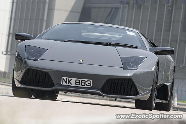 Lamborghini Murcielago spotted in Hong Kong, China