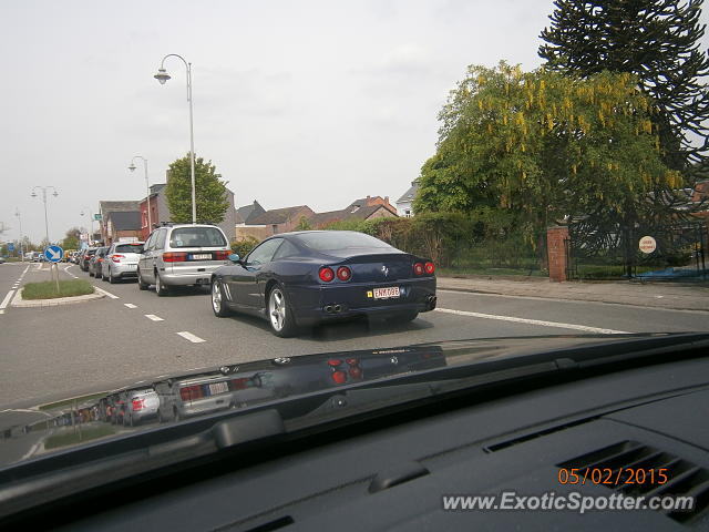 Ferrari 550 spotted in Huy, Belgium