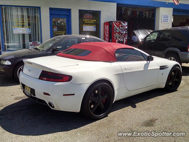 Aston Martin Vantage spotted in South Orange, New Jersey