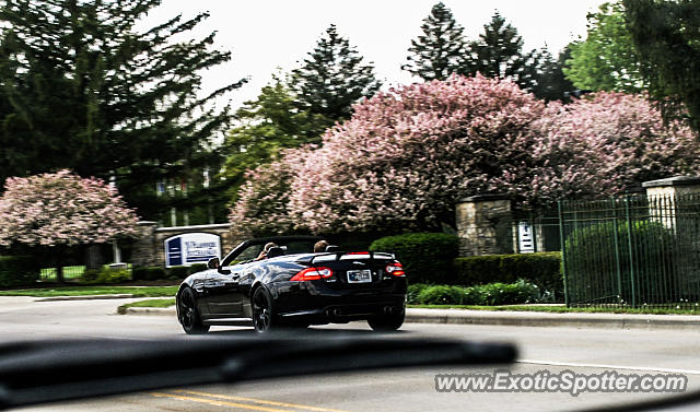 Jaguar XKR-S spotted in Indianapolis, Indiana