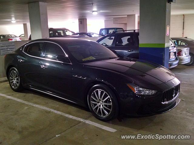 Maserati Ghibli spotted in South Orange, New Jersey