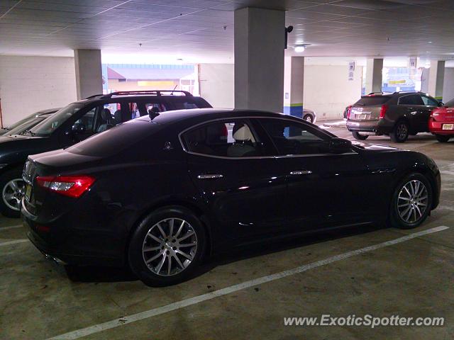 Maserati Ghibli spotted in South Orange, New Jersey