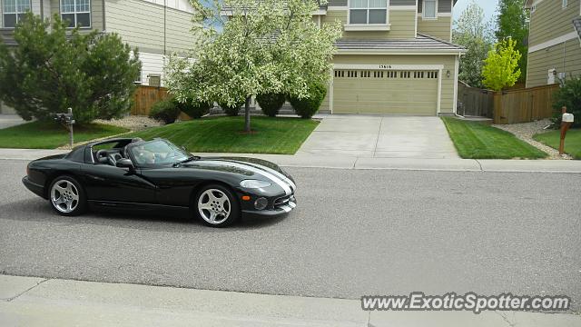 Dodge Viper spotted in Parker, Colorado