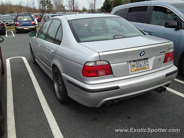 BMW M5 spotted in Center valley, Pennsylvania