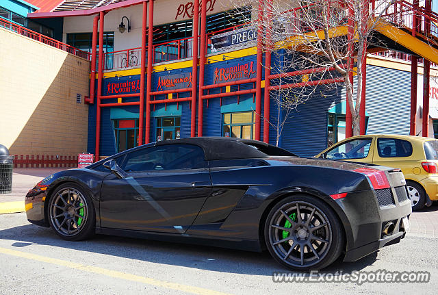 Lamborghini Gallardo spotted in Calgary, Canada