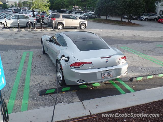 Fisker Karma spotted in Atlanta, Georgia