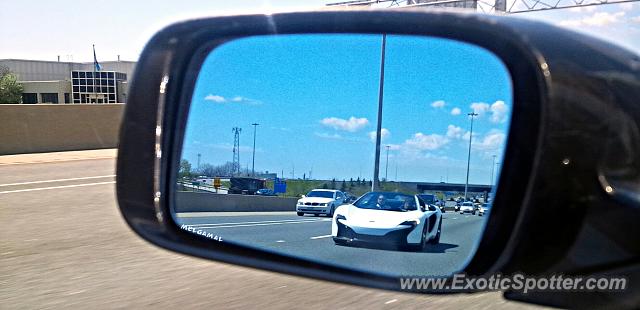 Mclaren 650S spotted in Oakville, Canada
